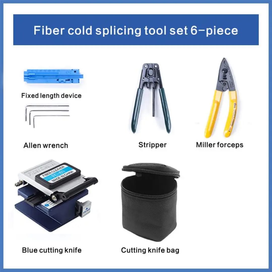 Kit de Instalación de Fibra Óptica – Herramientas Profesionales FTTH - Imagen 3