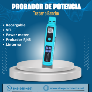 Probador de potencia, Identificador de potencia, Gancho o tester de fibra