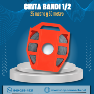 Cinta bandit de 25mt y 50mt de 1/2